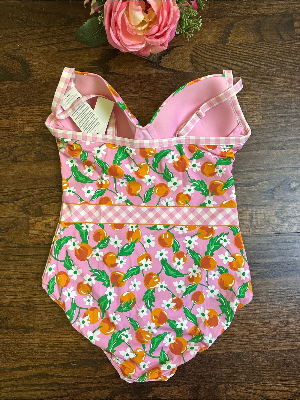 NWT Draper James x Lands End swimsuit, size 10 - Picture 2 of 7